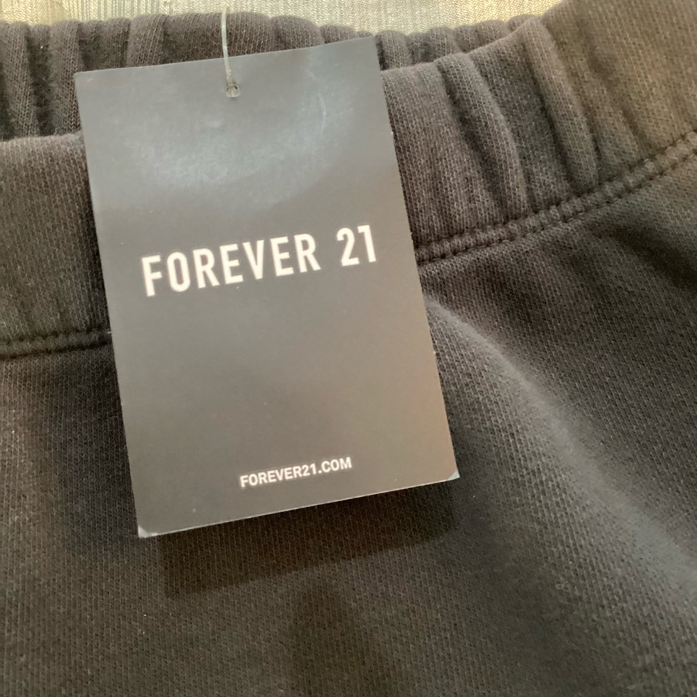 Forever 21 Charcoal Joggers Size Medium NWT - Picture 13 of 14